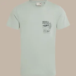 Men's National Trust Sabden Short Sleeved T-Shirt | Soft Sage