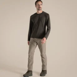 Men's Nosilife Abel Long Sleeved T-Shirt | Woodland Green