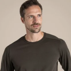 Men's Nosilife Abel Long Sleeved T-Shirt | Woodland Green