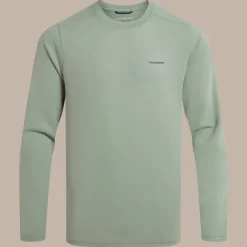 Men's Nosilife Abel Long Sleeved T-Shirt | Lichen Green