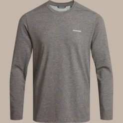 Men's Nosilife Abel Long Sleeved T-Shirt | Black Pepper Marl
