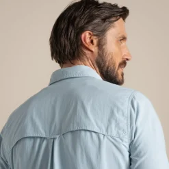 Men's NosiLife Adventure Long Sleeved Shirt III | Niagara Blue