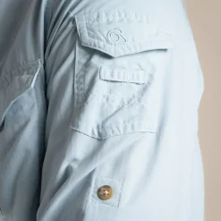 Men's NosiLife Adventure Long Sleeved Shirt III | Niagara Blue