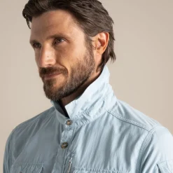 Men's NosiLife Adventure Long Sleeved Shirt III | Niagara Blue