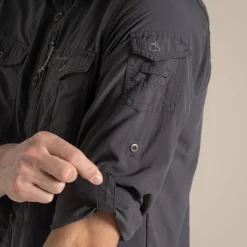 Men's NosiLife Adventure Long Sleeved Shirt III | Black Pepper