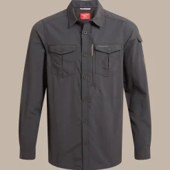 Men's NosiLife Adventure Long Sleeved Shirt III | Black Pepper