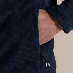 Men's NosiLife Bromsgrove Golf Full Zip Fleece | Blue Navy