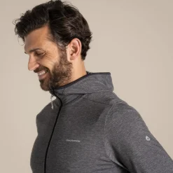 Men's NosiLife Deft Hooded Jacket | Black Pepper Marl