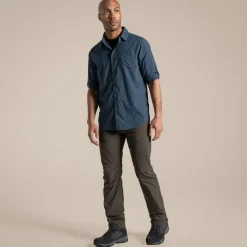 Men's NosiLife Nuoro Long Sleeved Shirt II | Blue Stone
