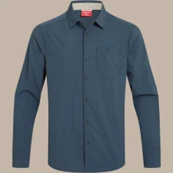 Men's NosiLife Nuoro Long Sleeved Shirt II | Blue Stone