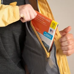 Men's Ossus Waterproof Jacket | Indian Yellow