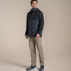 Men's Osuna Waterproof Jacket | Black / Dark Iron