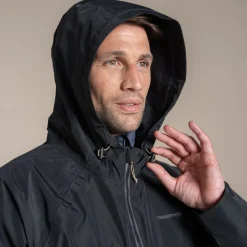 Men's Osuna Waterproof Jacket | Black / Dark Iron