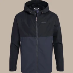 Men's Osuna Waterproof Jacket | Black / Dark Iron