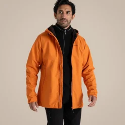 Men's Osuna Waterproof Jacket | Papaya Orange