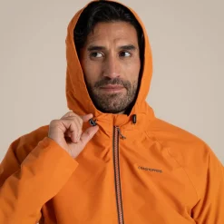 Men's Osuna Waterproof Jacket | Papaya Orange