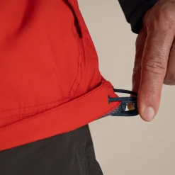 Men's Pandion Waterproof Jacket | Blue Stone / Pimento Red