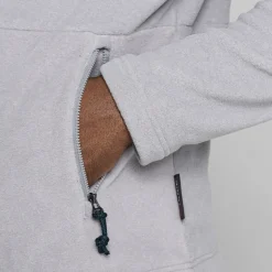 Men's Polartec Argo Full Zip Fleece | Soft Grey Marl