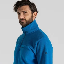 Men's Reon Half Zip Fleece | Howlite Blue