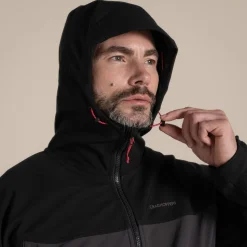 Men's Seer Hooded Jacket | Black / Black Pepper