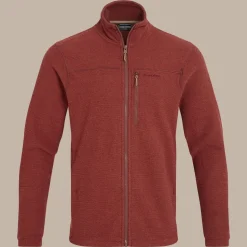 Men's Souther Full Zip Fleece | Red Jasper