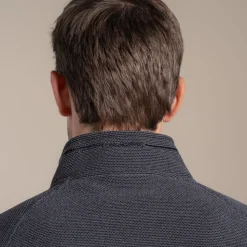 Men's Steeple Half Zip Fleece | Dark Iron