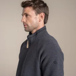 Men's Steeple Half Zip Fleece | Dark Iron