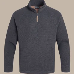 Men's Steeple Half Zip Fleece | Dark Iron