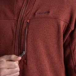 Men's Torney III Half Zip Fleece | Red Jasper