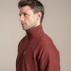Men's Torney III Half Zip Fleece | Red Jasper