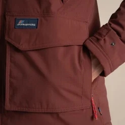 Mens's Budi Waterproof Jacket | Axinite Red