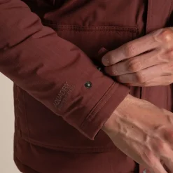 Mens's Budi Waterproof Jacket | Axinite Red