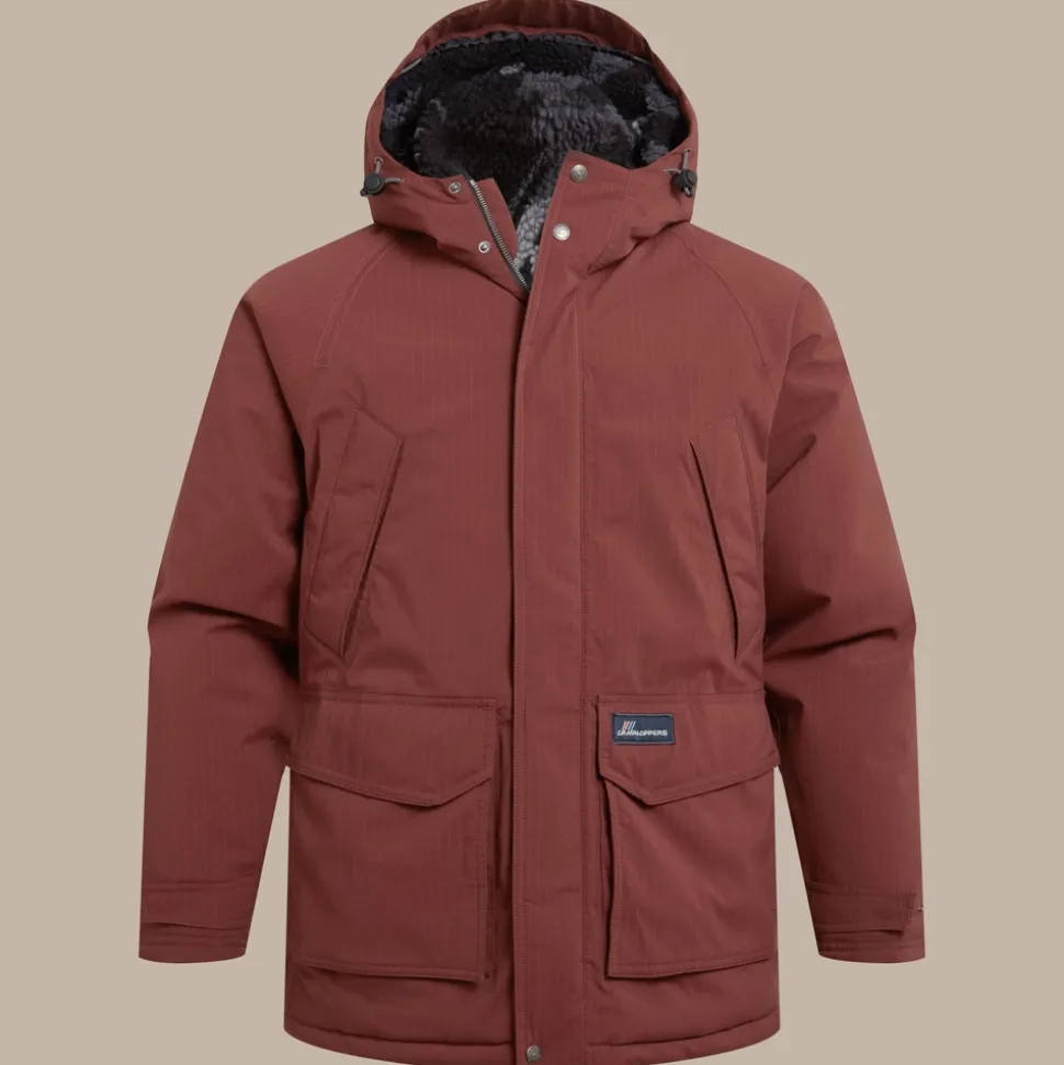 Mens's Budi Waterproof Jacket | Axinite Red