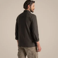 NosiLife Pro Long Sleeved Shirt V | Woodland Green