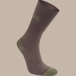NosiLife Travel Single Pack Socks | Woodland Green / Wild Olive