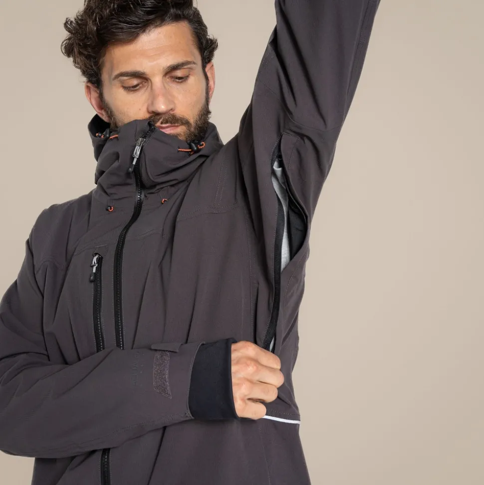 Richmond Stretch Workwear Jacket | Carbon Grey