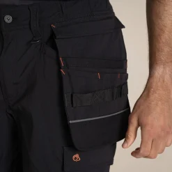 Sheffield Stretch Holster Workwear Trousers | Black