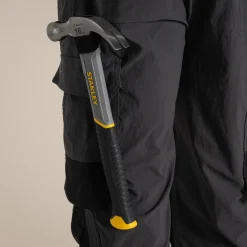 Sheffield Stretch Holster Workwear Trousers | Carbon Grey/ Black