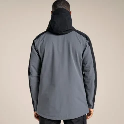 Unisex Expert Kiwi Pro Stretch Long Jacket | Carbon Grey / Black