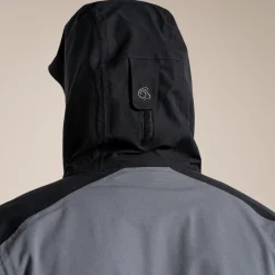 Unisex Expert Kiwi Pro Stretch Long Jacket | Carbon Grey / Black