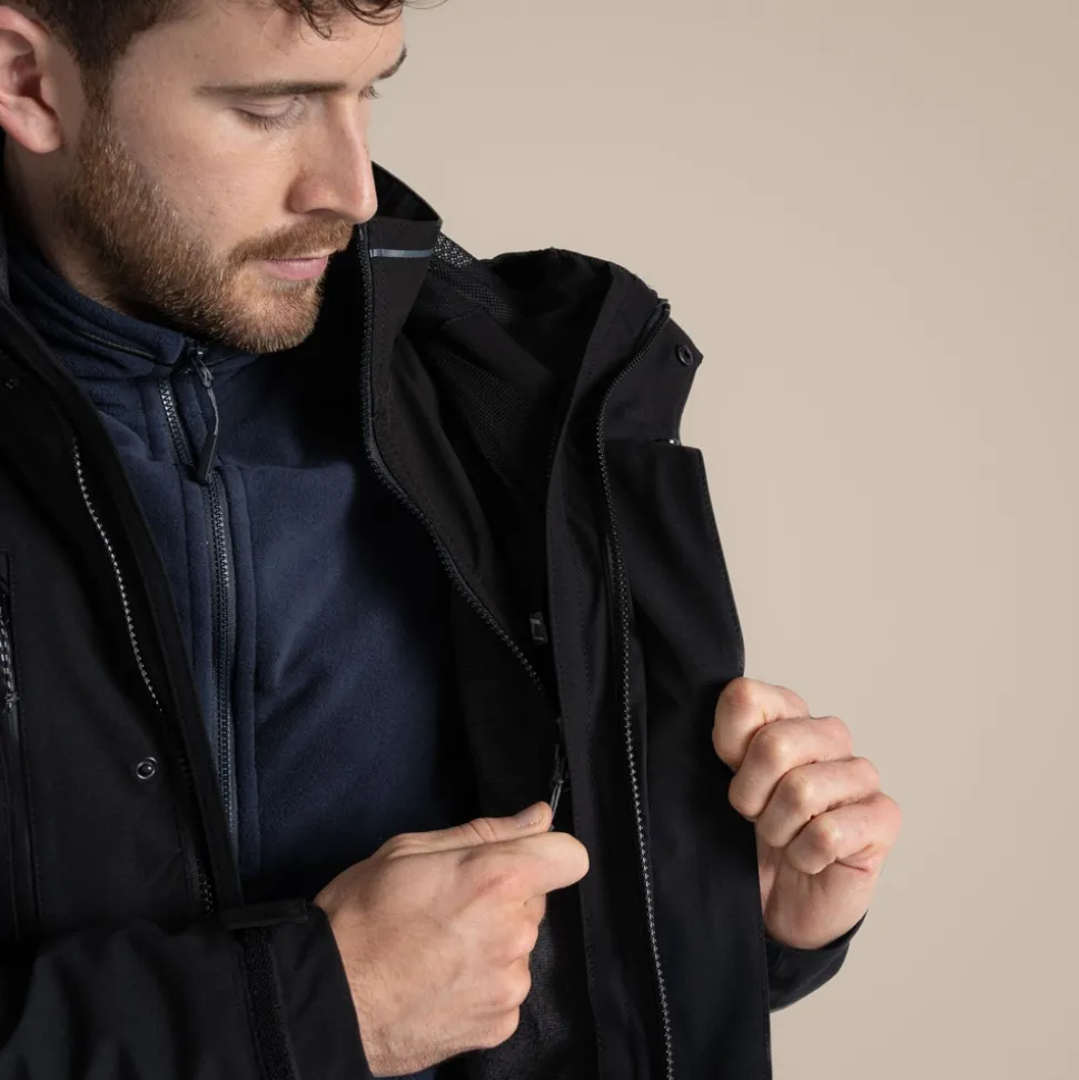 Unisex Expert Kiwi Pro Stretch 3in1 Jacket | Black