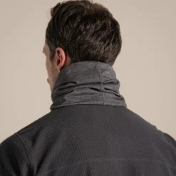 Unisex NosiLife Tube Scarf II | Black Pepper Marl