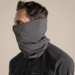 Unisex NosiLife Tube Scarf II | Black Pepper Marl