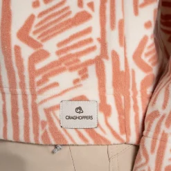 Women's Annjela Half Zip Fleece | Clay Print