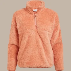Women's Bron Half Zip Fleece | Clay