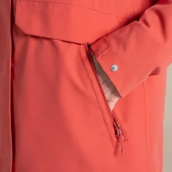 Women's Caldbeck II Waterproof Jacket | Compote Red