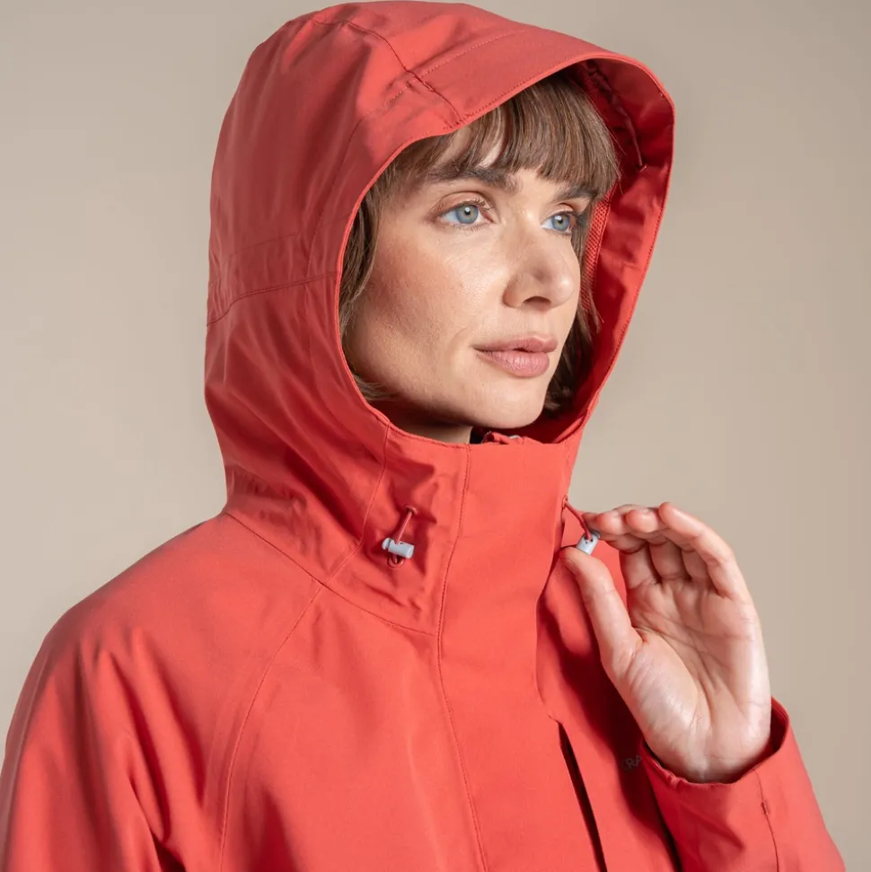 Women's Caldbeck II Waterproof Jacket | Compote Red