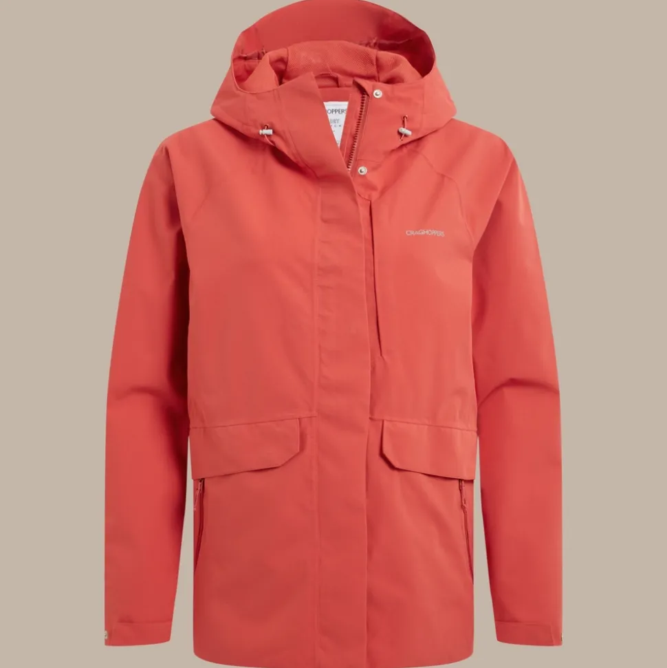 Women's Caldbeck II Waterproof Jacket | Compote Red