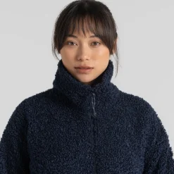 Women's Ciara Half Zip Fleece | Blue Navy