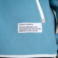 Women's CO2 Renu Half Zip Fleece | Light Denim
